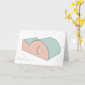 Pilates Spine Corrector Thank you Kaart (Gele Bloem)