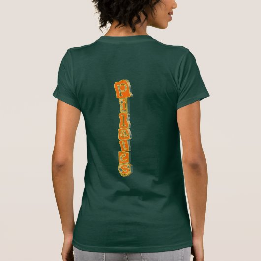 Pilates Spine II T-shirt (Achterkant)