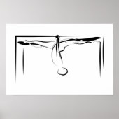 Pilates Splits Cadillac-houding Poster (Voorkant)