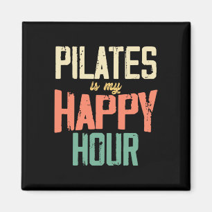 Pilates Sport Fitness Oefening Training Workout I Magneet