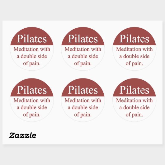 Pilates Sticker (Vel)
