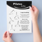 Pilates-studio Flyer (Hand)