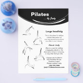 Pilates-studio Flyer (Enkel)