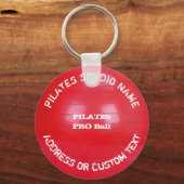 Pilates Studio Owner Pilates-docenten Sleutelhanger (Voorkant)