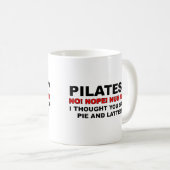 Pilates Taart En Lattes Grappige Mok (Voorkant rechts)