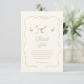 Pilates thema baby shower bedankkaart (Staand voorkant)