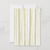 Pilates theme baby shower bedankkaart (Achterkant)