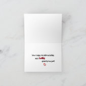 Pilates Vakantie Fitness Feestdagen Kaart (Binnen)