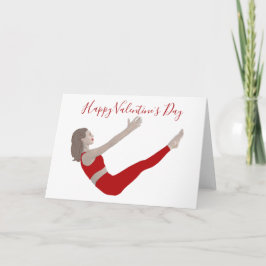 Pilates Valentijnsdag Card Kaart