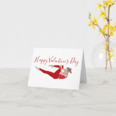 Pilates Valentijnsdag Card Kaart (Gele Bloem)