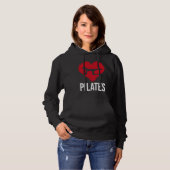 Pilates  Workout Physical Activity Pilates Teacher Hoodie (Voorkant volledig)