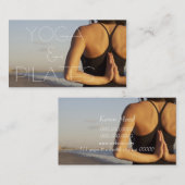 Pilates Yoga Instructor Meditation Spiritueel Visitekaartje (Voorkant / Achterkant)