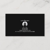 Pilates, Yoga Instructor Meditation, Spiritueel Visitekaartje (Achterkant)