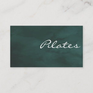 Pilates Yoga Instructor Teacher Visitekaartje
