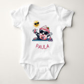Pilates Yoghurt Romper (Voorkant)
