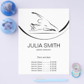 Pilates Zeemeermin op de hervormer Flyer (Enkel)