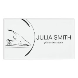 Pilates Zeemeermin op de hervormer Naambadge