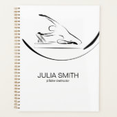 Pilates Zeemeermin op de hervormer Planner (Voorkant)