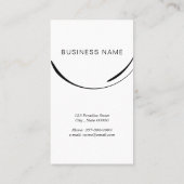 Pilates zeemeermin pose op de reformer afsprakenkaartje (Achterkant)