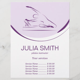 Pilates zeemeermin pose op de reformer Kleur Flyer