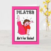 PILATES zijn niet voor dienstreizen! Kaart (Gele Bloem)