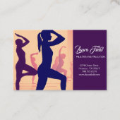 Pilateurs-instructeur Visitekaartje (Voorkant)