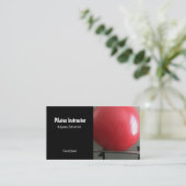 Pilateurs-instructeur Visitekaartje (Staand voorkant)