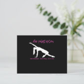 Pilatisten Sport Fitness Gift Briefkaart (Staand voorkant)