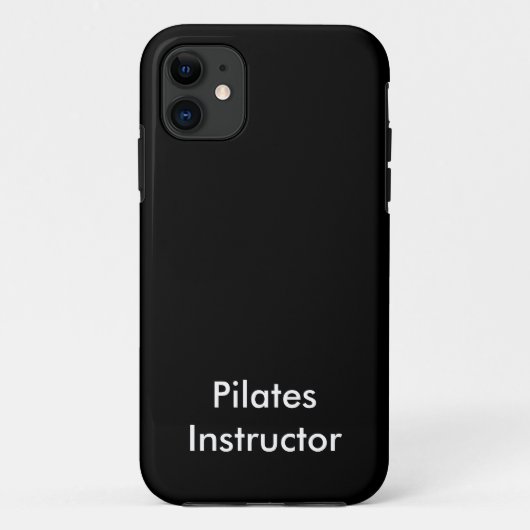 Pilatteninstructeur Case-Mate iPhone Case (Achterkant)