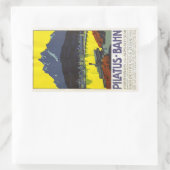 Pilatus Bahn Rechthoekige Sticker (Tas)