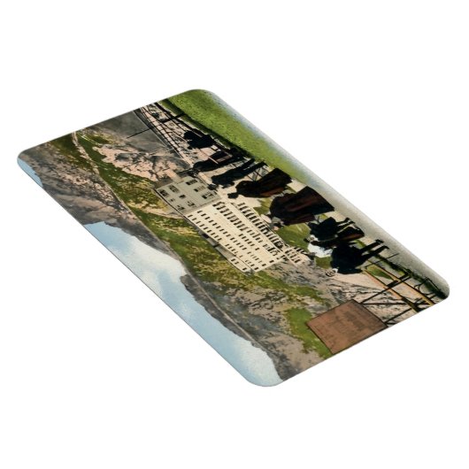 Pilatus Kulm belle époque Swiss Alps Magneet (Rechterzijde)