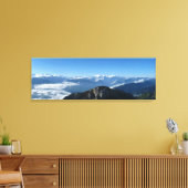 Pilatus Panorama Canvas Afdruk (Insitu (Woonkamer))