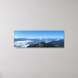 Pilatus Panorama Canvas Afdruk
