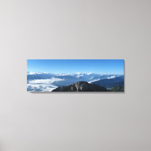 Pilatus Panorama Canvas Afdruk (Voorkant)