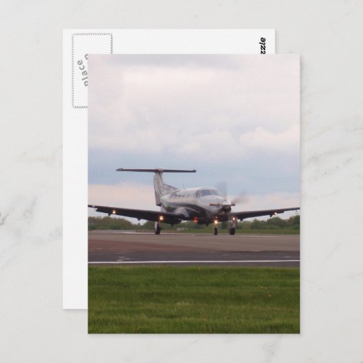 Pilatus PC 12 Briefkaart (Voorkant / Achterkant)