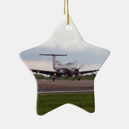 Pilatus PC 12 Keramisch Ornament (Rechts)