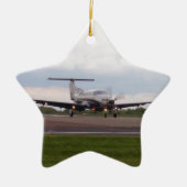 Pilatus PC 12 Keramisch Ornament (Voorkant)