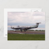 Pilatus PC 12 SP-NWM Briefkaart (Voorkant / Achterkant)