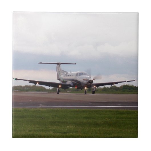 Pilatus PC 12 Tegeltje (Voorkant)