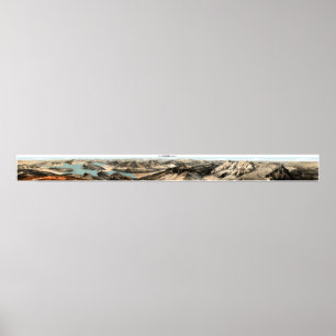PILATUS Zwitsers Alps Panorama 360° Poster