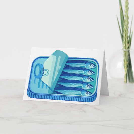 Pilchards Design Bedankkaart (Voorkant)