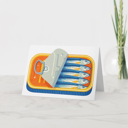 Pilchards Design Bedankkaart (Voorkant)