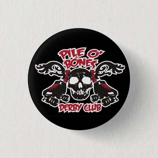 Pile O'Botten Small pin Ronde Button 3,2 Cm (Voorkant)