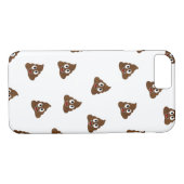 Pile of Poo emoji smiling poops Case-Mate iPhone Case (Achterkant (Horizontaal))