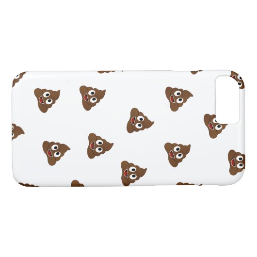 Pile of Poo emoji smiling poops Case-Mate iPhone Case (Achterkant (Horizontaal))