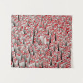 Pile of rolled papers wandkleed (Voorkant (horizontaal))