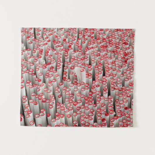 Pile of rolled papers wandkleed (Voorkant (horizontaal))