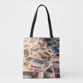 Pile of Vintage Photographs Tote Bag (Voorkant)