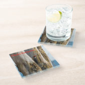 Pileated Woodpecker Glazen Onderzetter (Schuin)