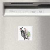 Pileated Woodpecker Magneet (Insitu (Vaatwasser))